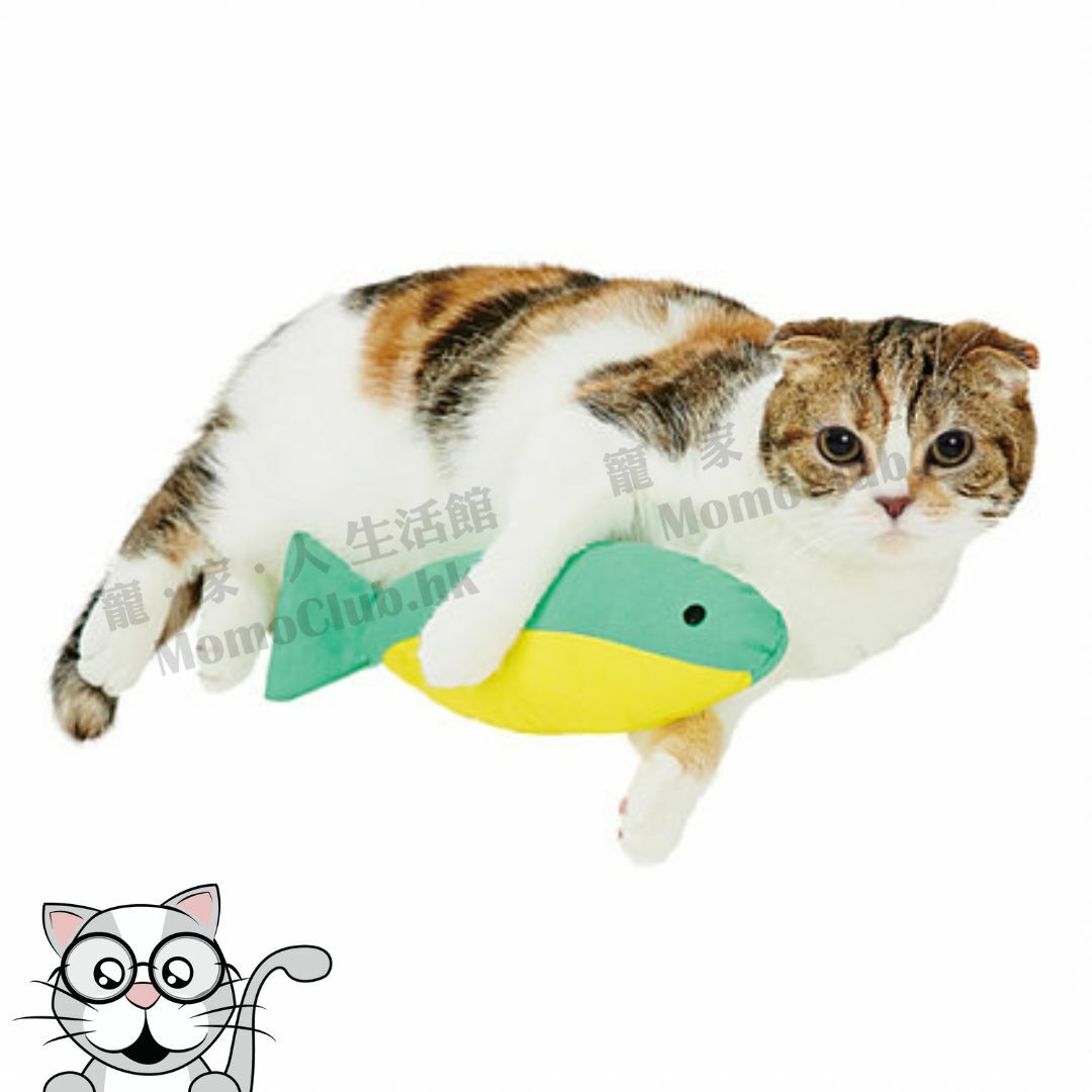 Petio - 柔軟玩具（含木天蓼）魚 [貓用]