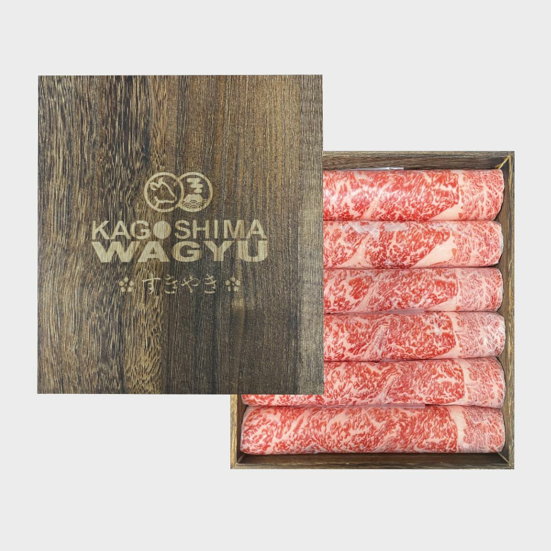 日本A5和牛肉眼 壽喜燒 (木盒) 約350g