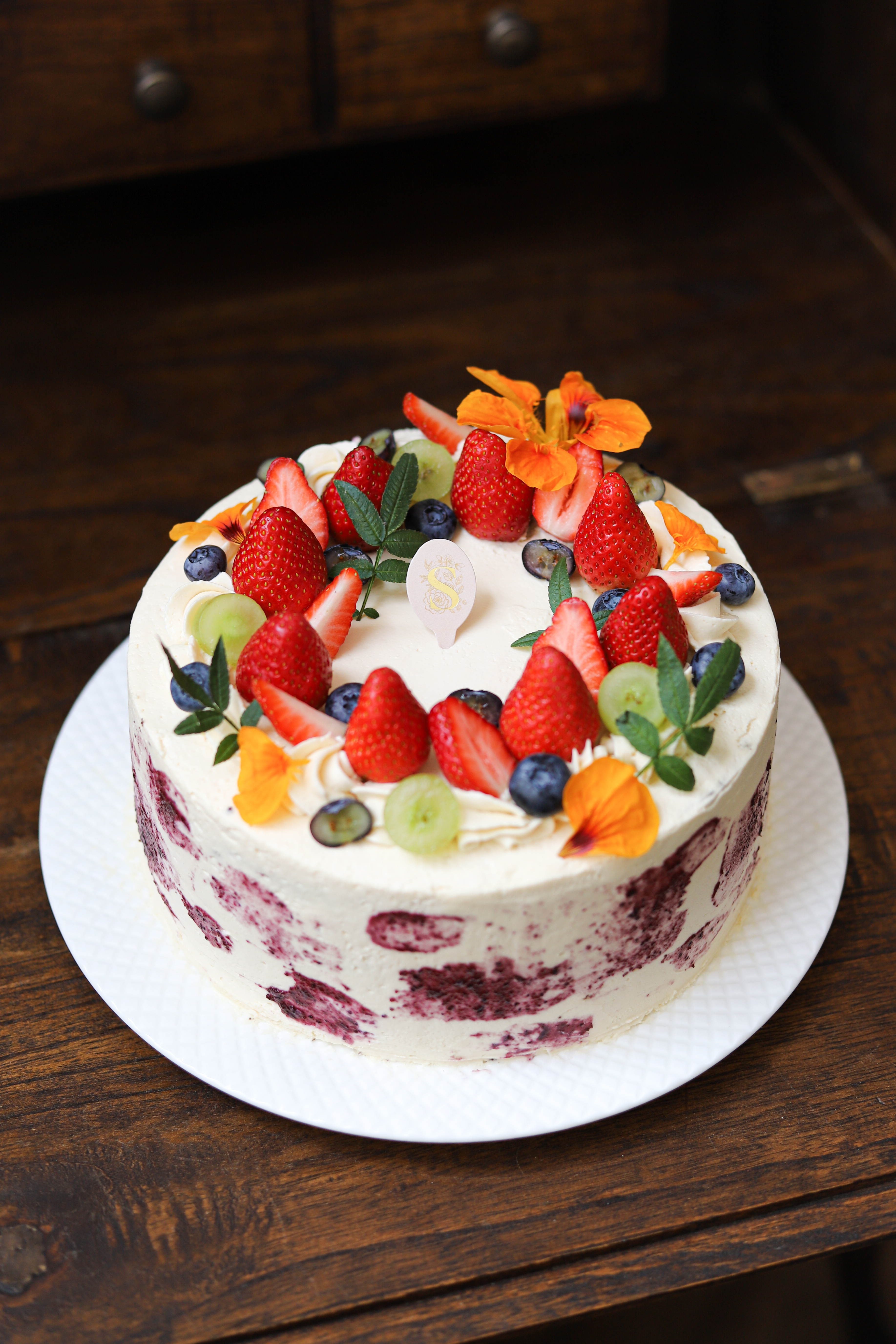 低醣莓果可可蛋糕