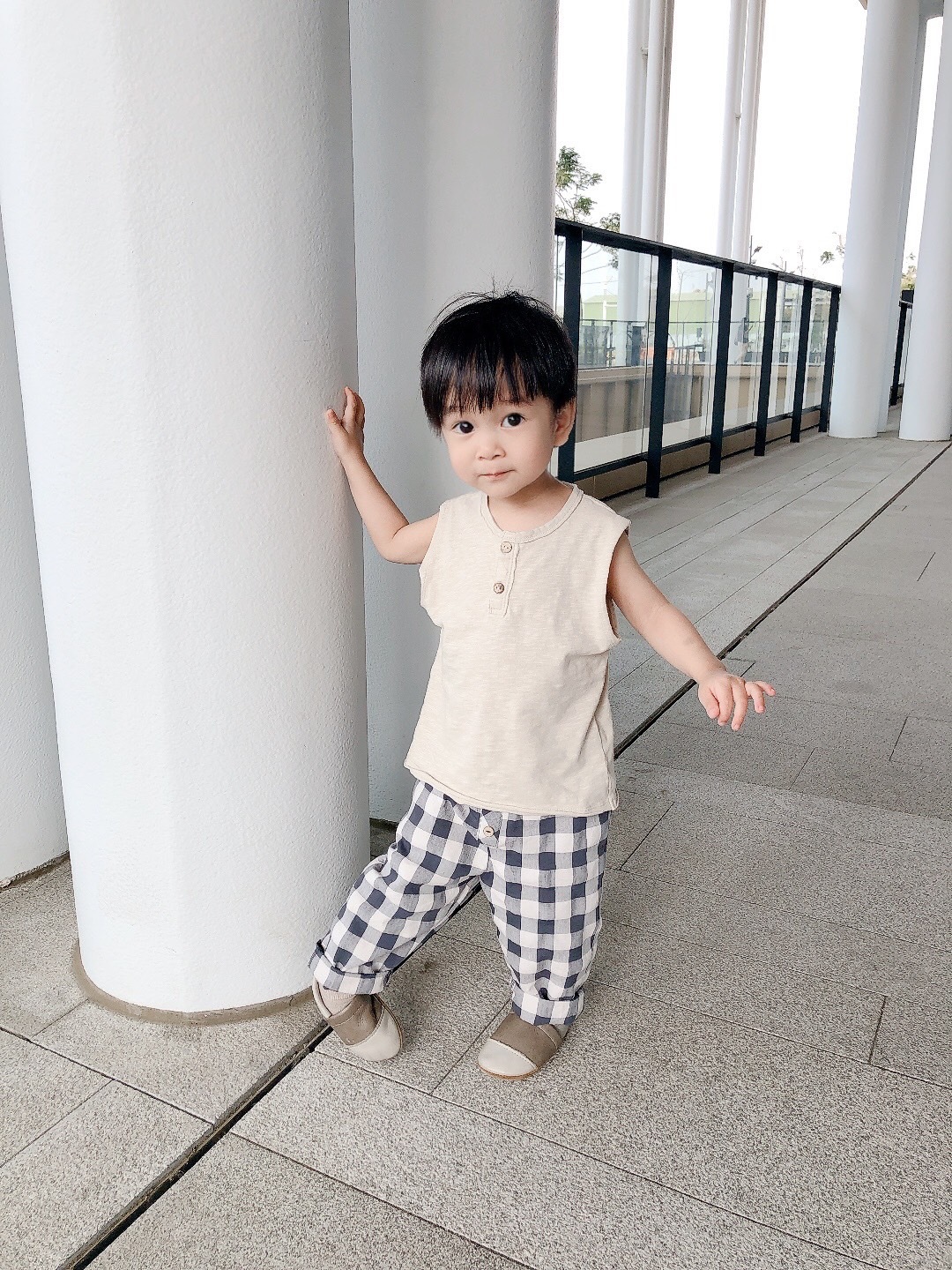 【口水款】葡萄牙Play Up 有機棉背心上衣 - Luana