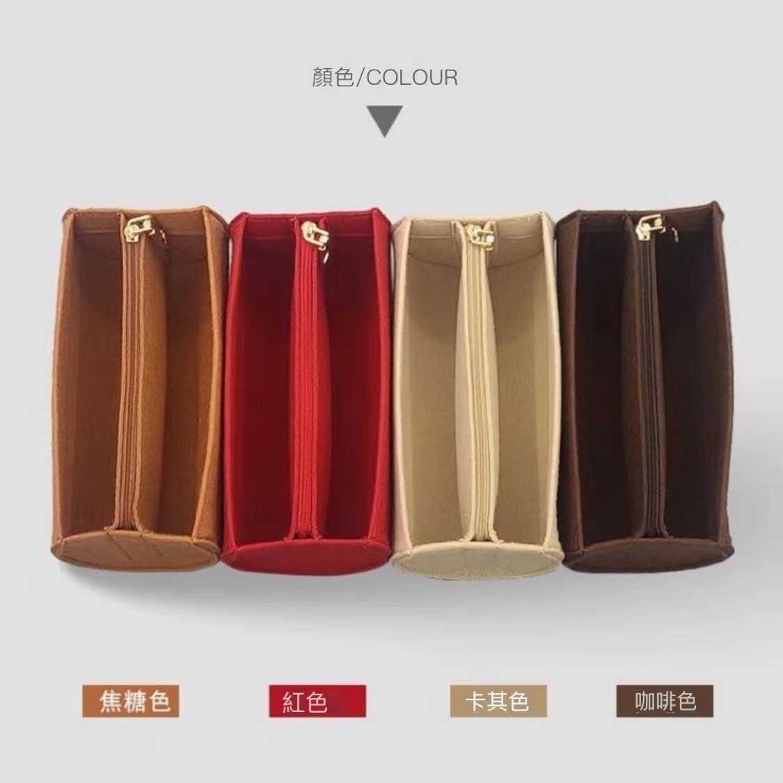 LV新款TRUNK巴比龍內膽包收納整理內襯包撐毛氈包超輕拉鍊