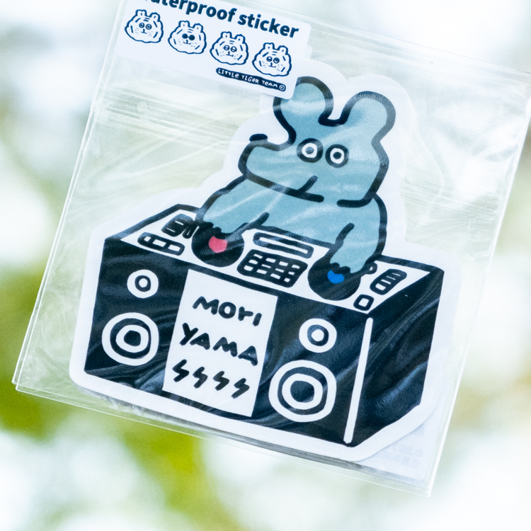 ericoco 小虎day｜防水貼紙｜DJ鼠鼠