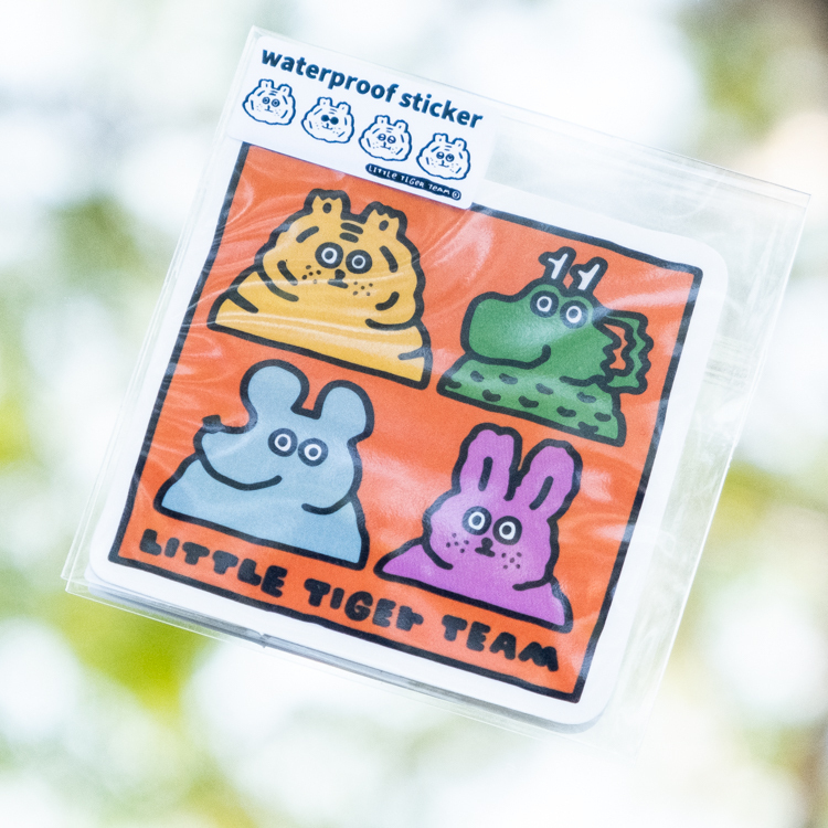 ericoco 小虎day｜防水貼紙｜小虎day隊員