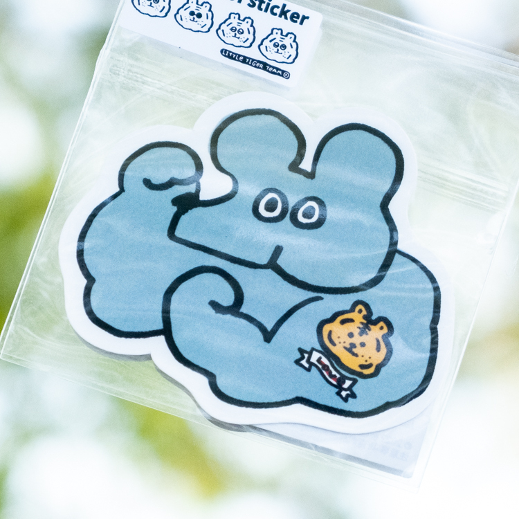 ericoco 小虎day｜防水貼紙｜巨巨鼠