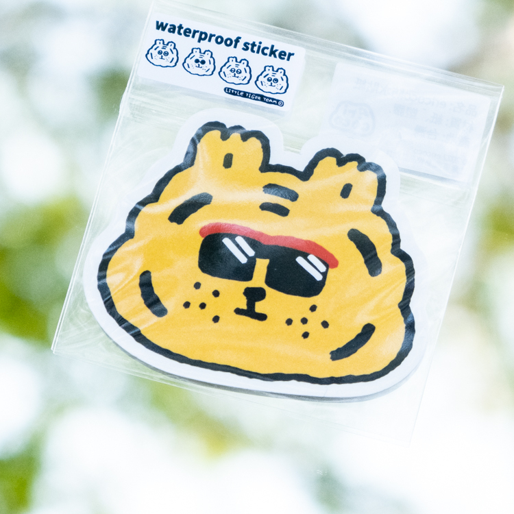 ericoco 小虎day｜防水貼紙｜酷虎