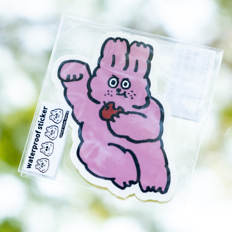 ericoco 小虎day｜防水貼紙｜兔飛猛進