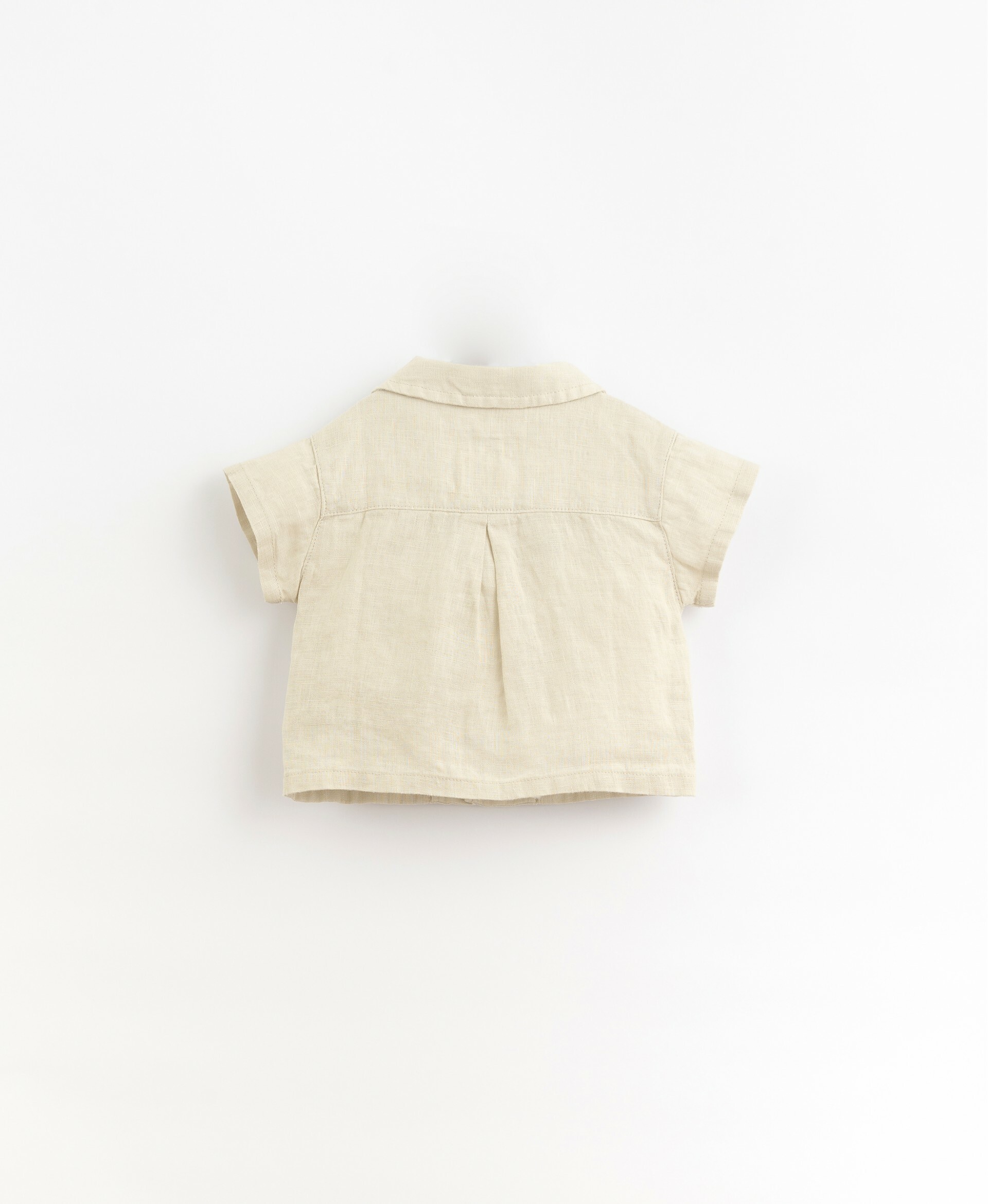 葡萄牙Play Up 亞麻古巴領襯衫上衣 - Luana