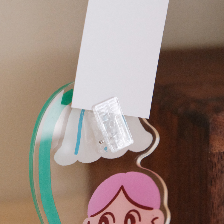 Hoi ホーイ｜絕版｜便條紙夾立牌｜Mui