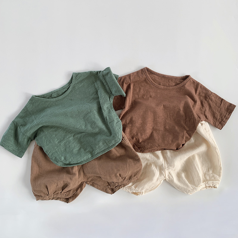 休閒五分燈籠褲