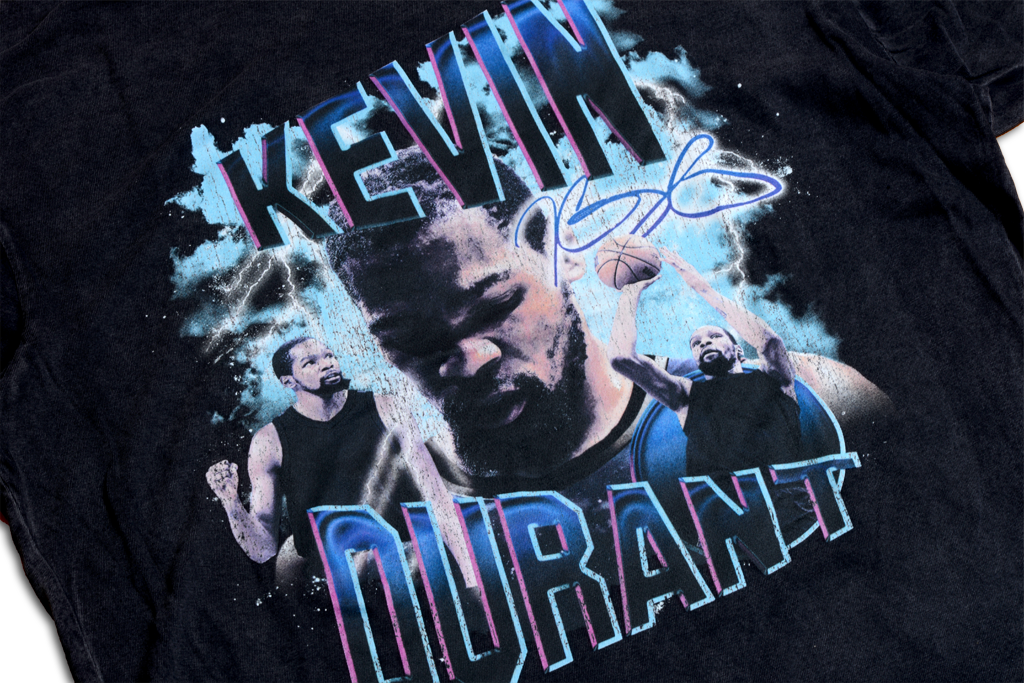 Mitchell & Ness Kevin Durant ASG Concert 仿舊復古 T-Shirt