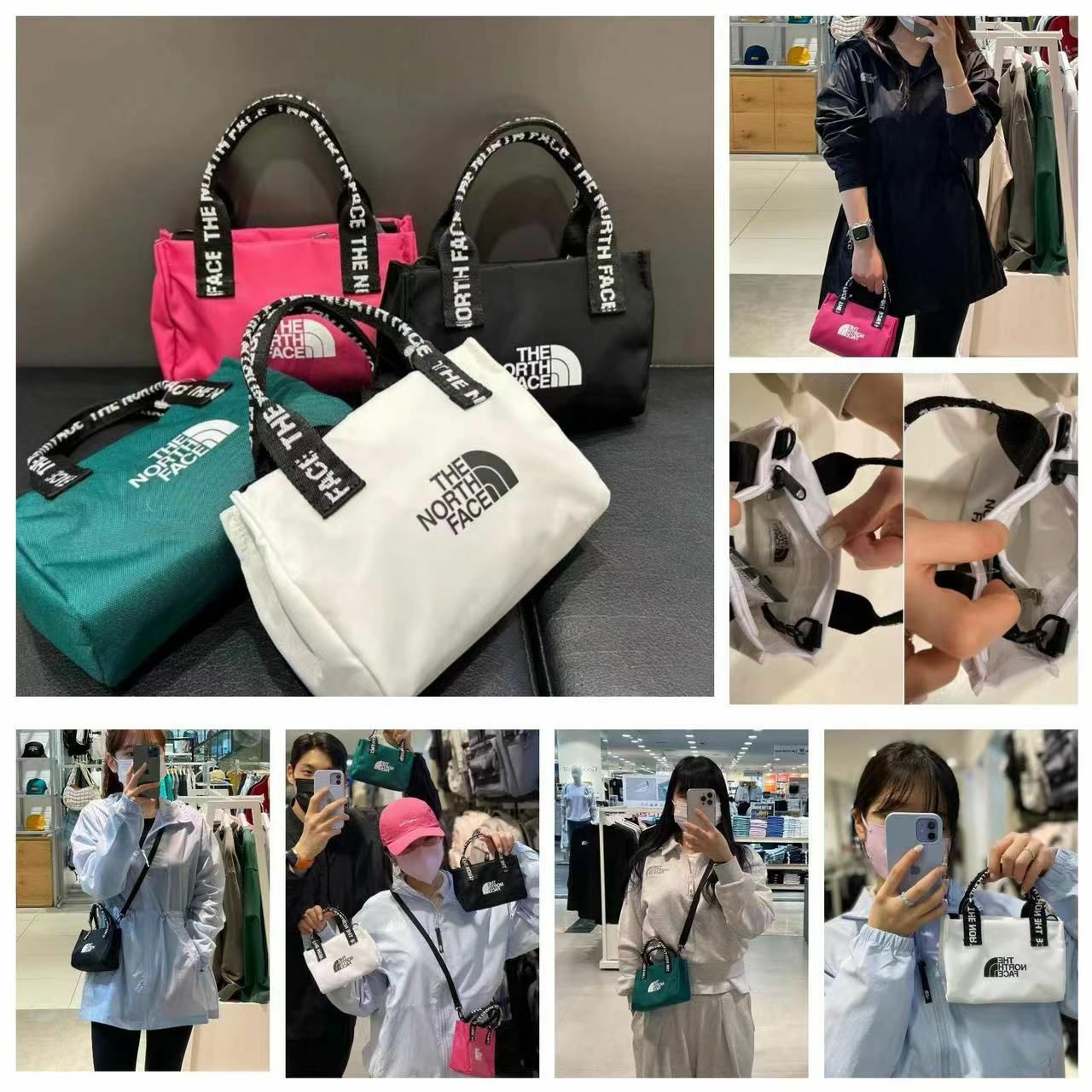 現貨-韓國🇰🇷The North Face White Label 迷你斜孭袋#2300056