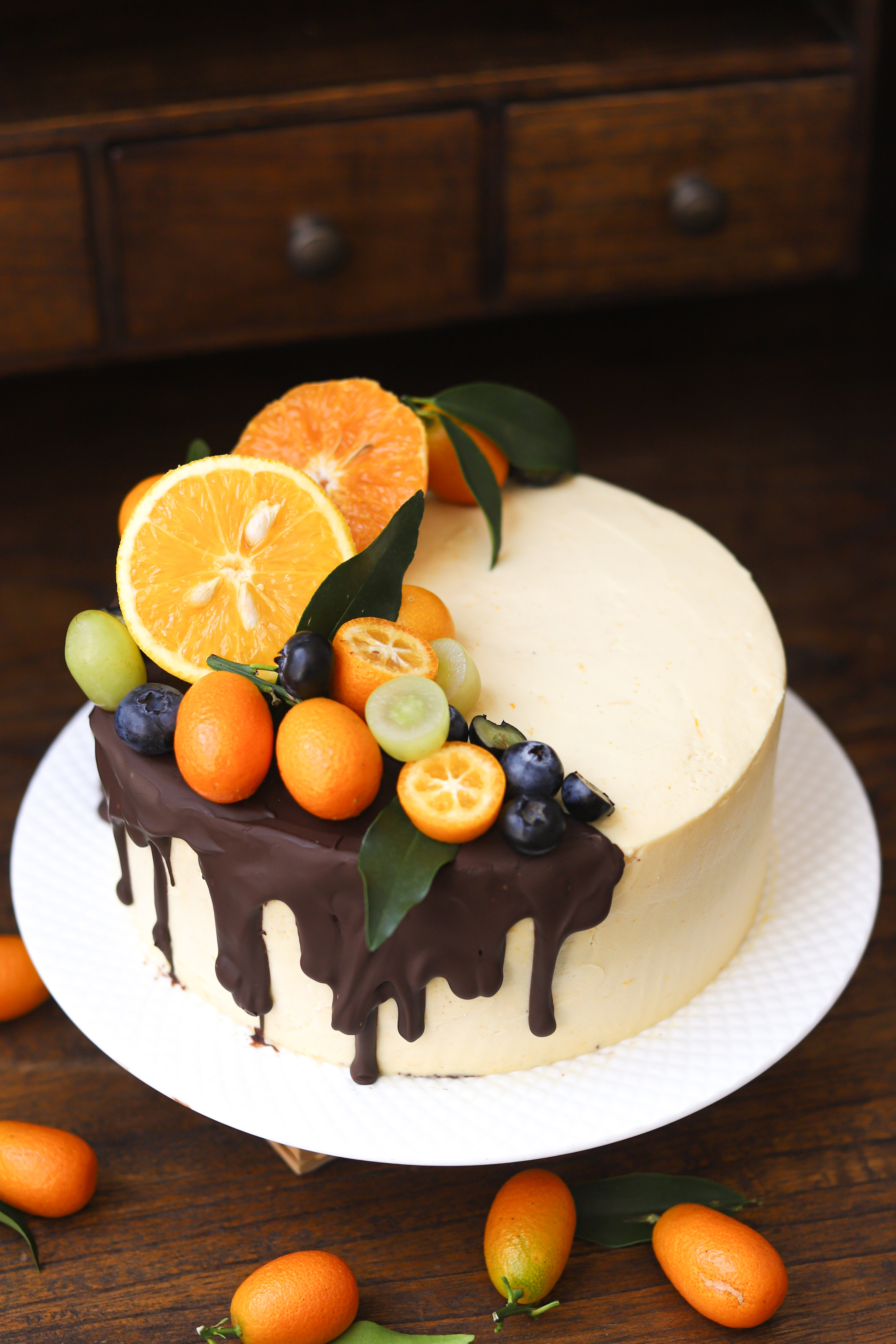 無麵粉橘香巧克力旦糕