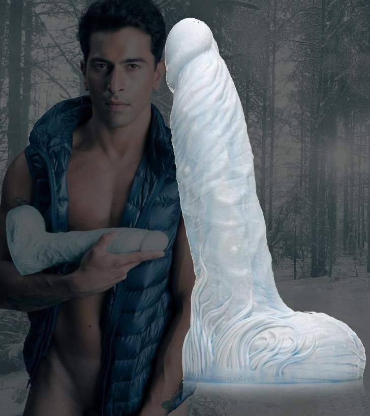 FleshlightFreaks 雪人假陽具 - 雪藍色