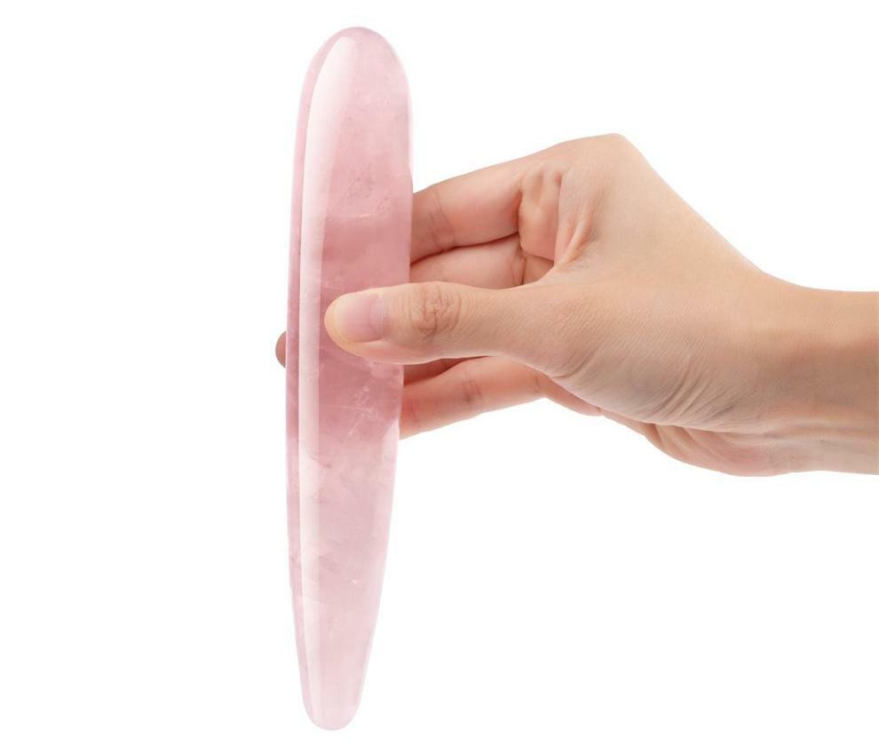 Le Wand細長水晶按摩棒 - 薔薇石英