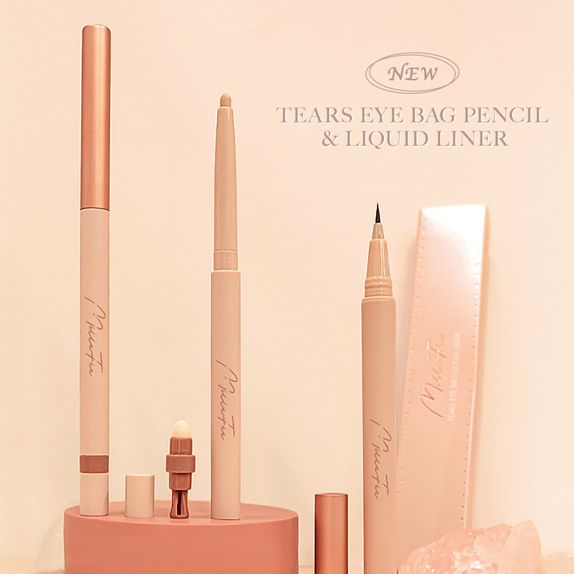 MILLEFEE Tears Eye Bag Pencil & Liquid Liner 淚袋遮瑕&眼線筆