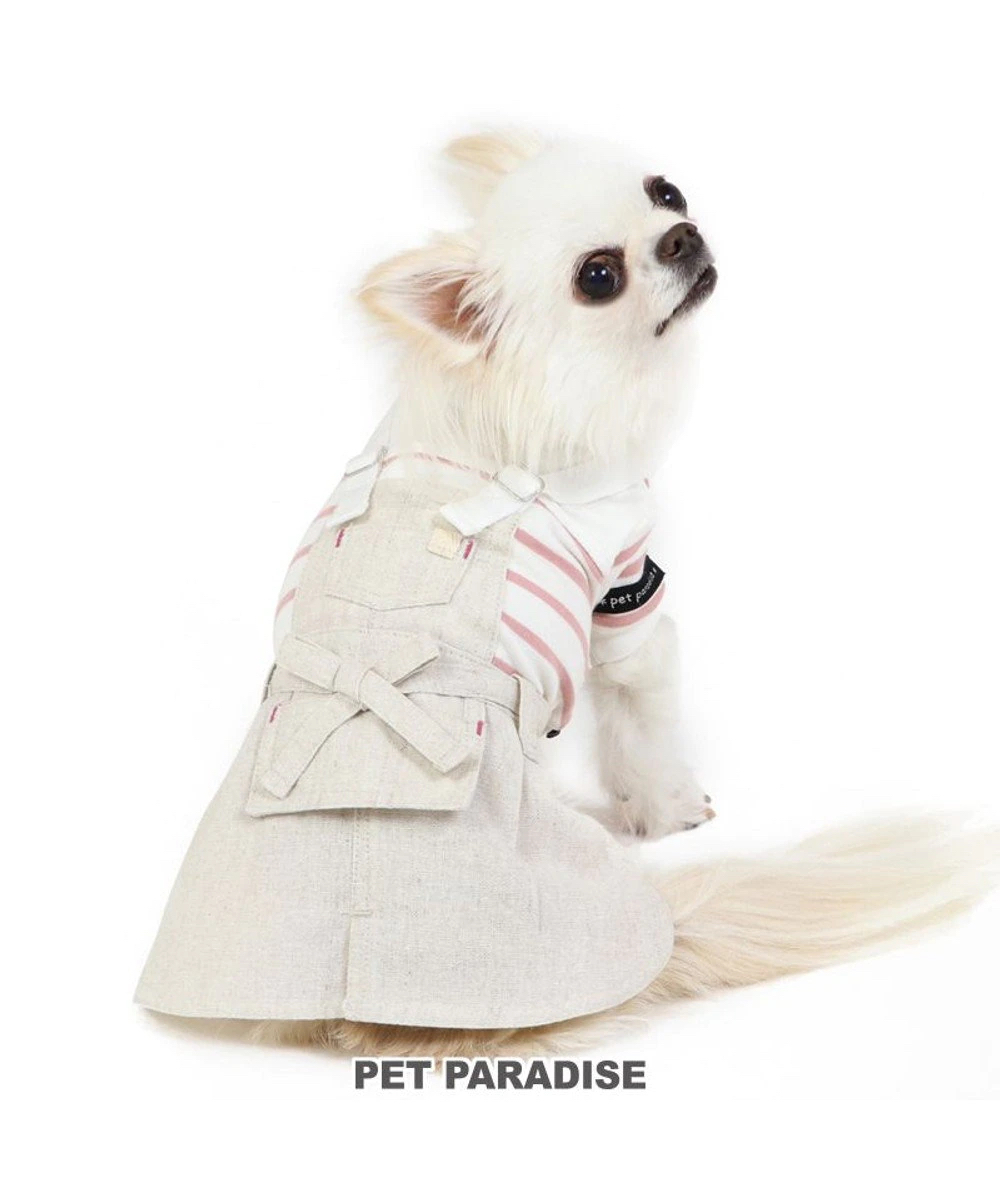 【Pet Paradise】Striped Denim Skirt <633-17122>