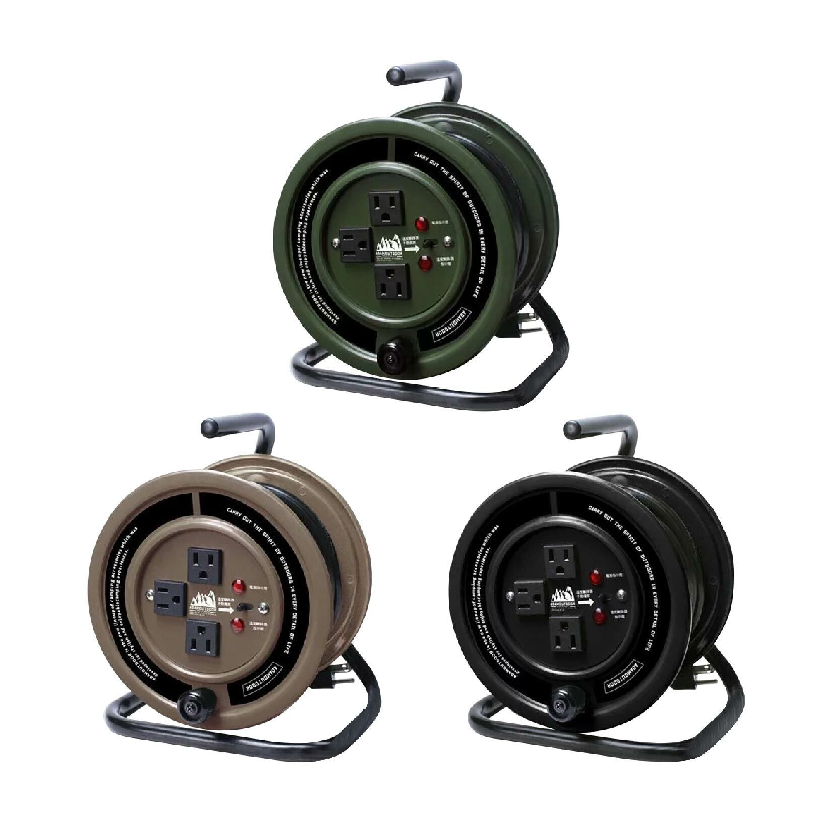 ADAM 開放輪座式3PIN延長線15M