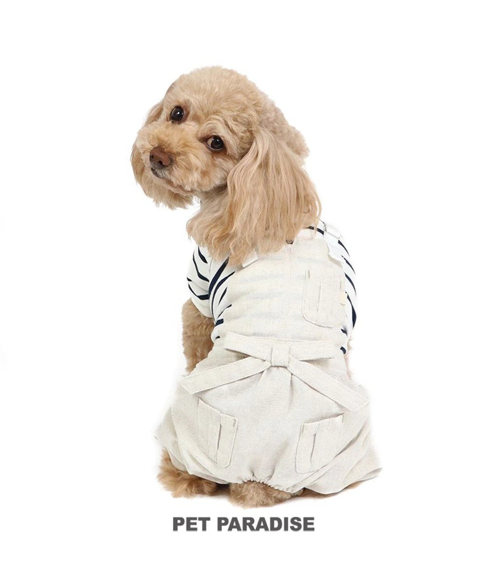 【Pet Paradise】Striped Denim Pants <633-17128>