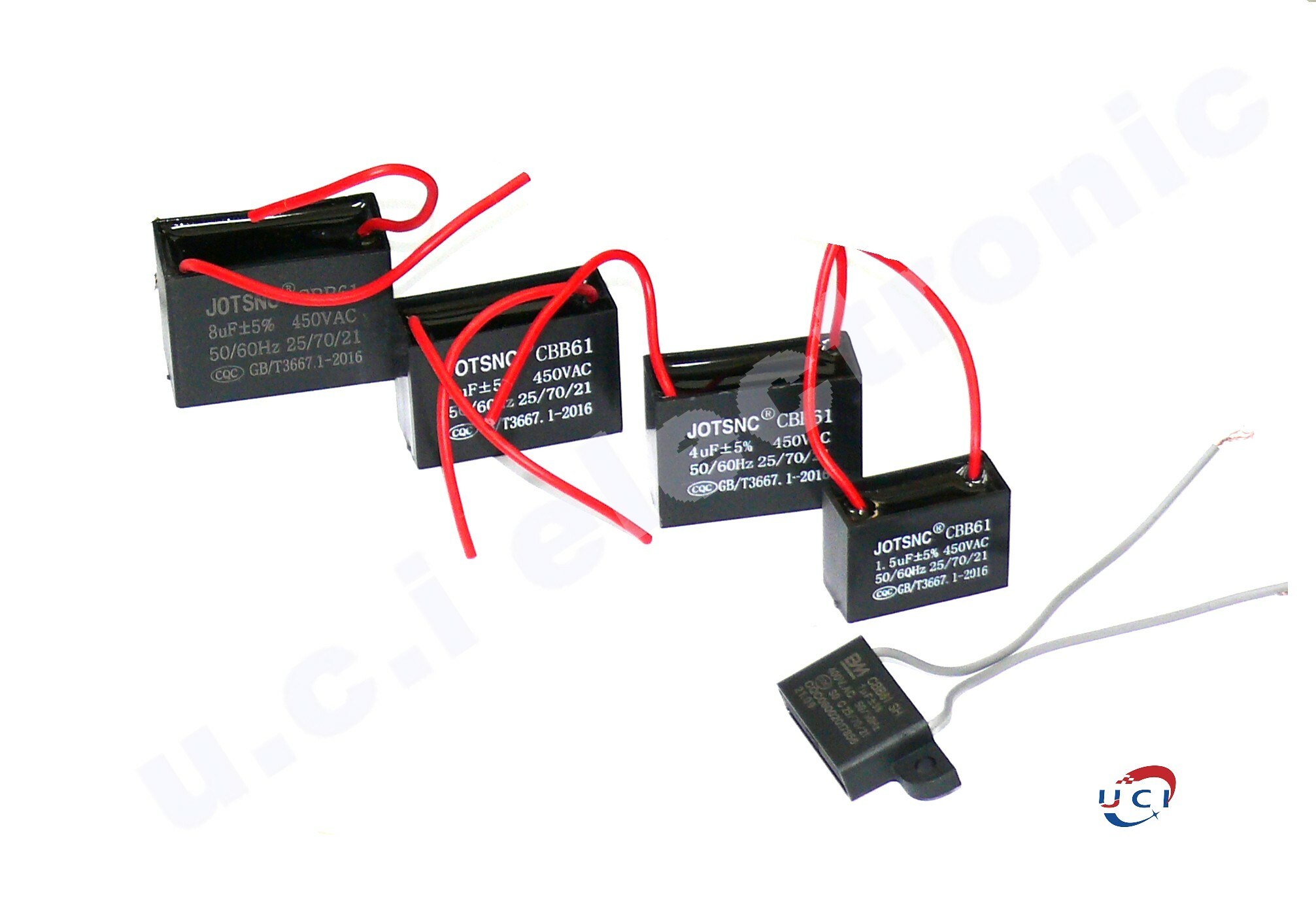 【UCI電子】(中) CBB61風扇啟動電容 6UF 1.5UF 8UF 1UF 4UF