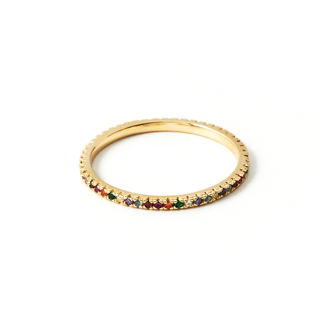 純銀,彩鑽,戒指