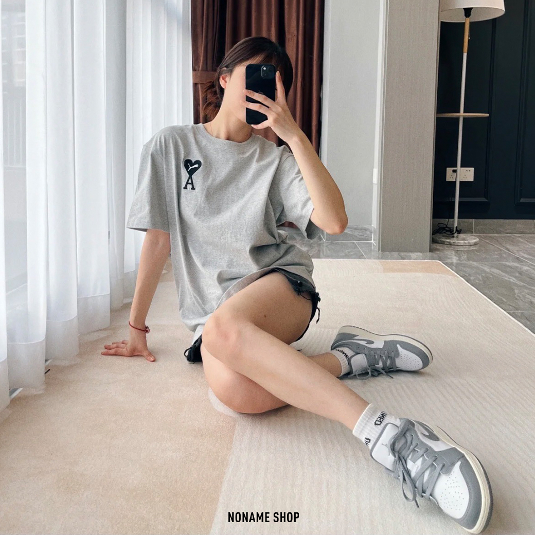 NIKE Air Jordan 1 Low Vintage Grey 奶油灰白 (GS/大童款)