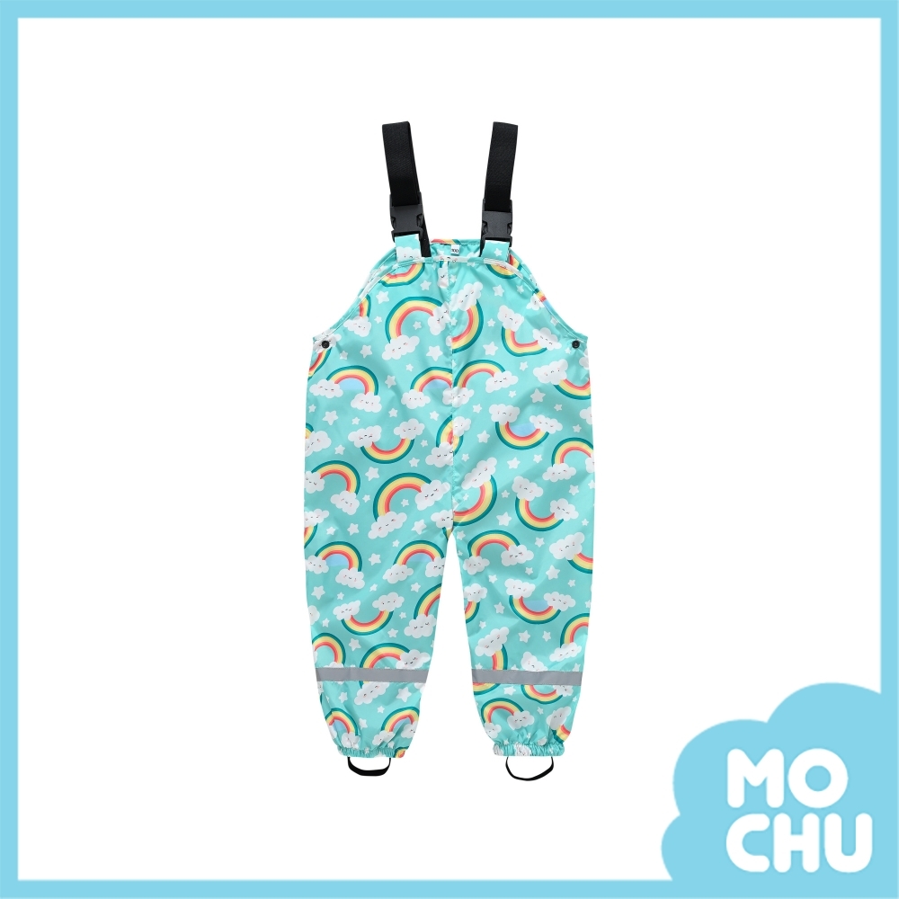 快樂彩虹背帶玩水褲