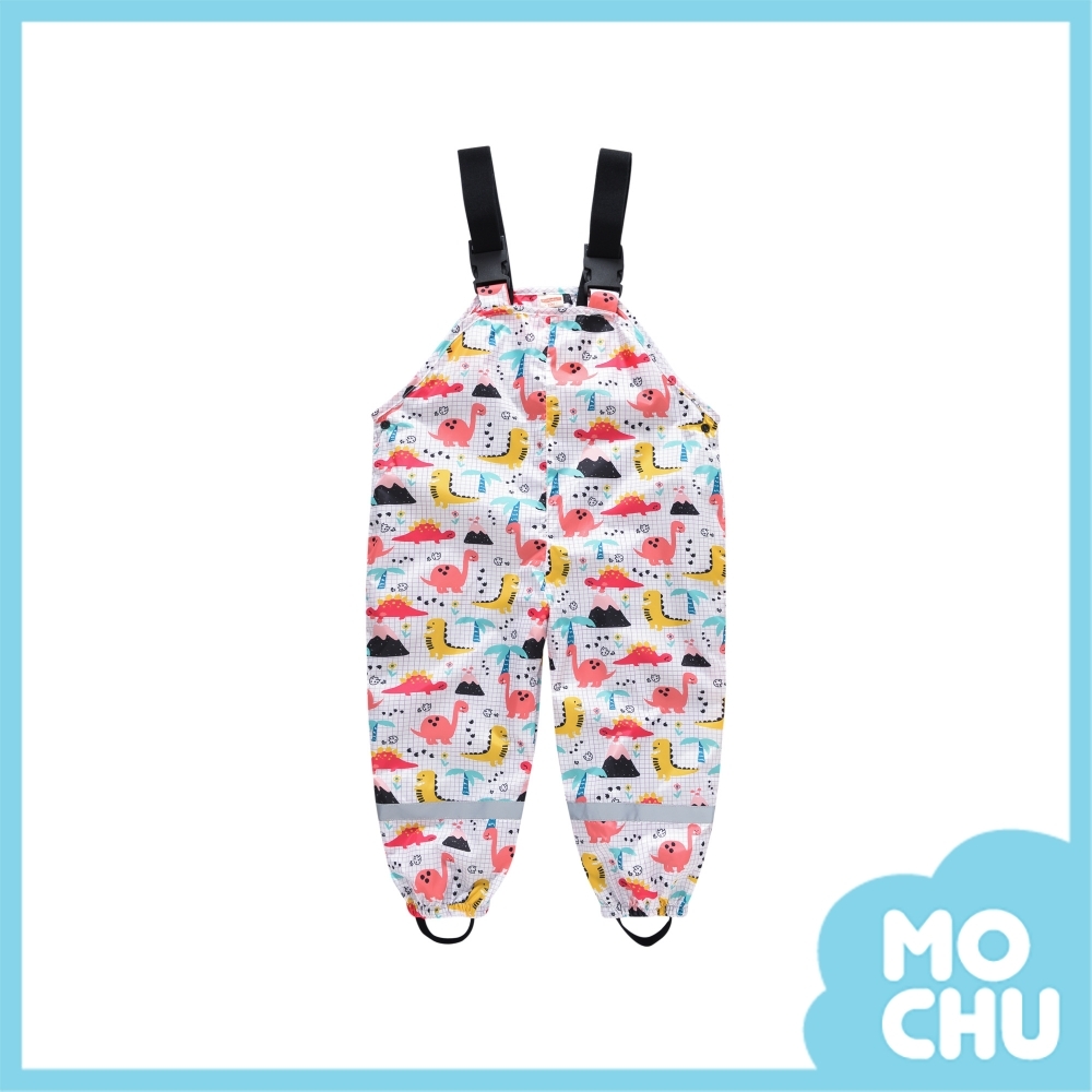 紅恐龍背帶玩水褲