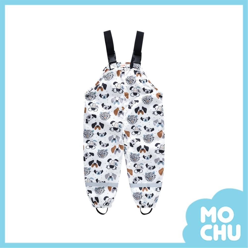 呆萌狗狗背帶玩水褲