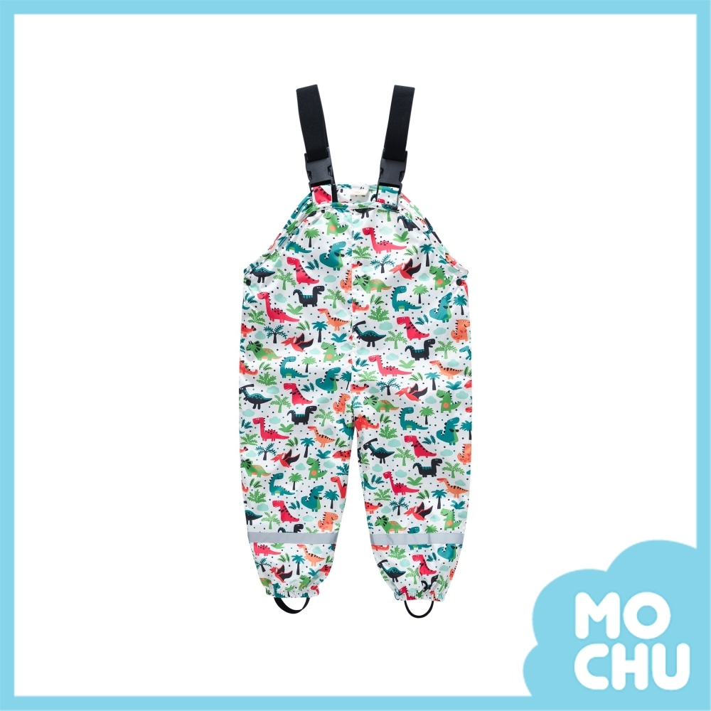 紅綠小恐龍背帶玩水褲