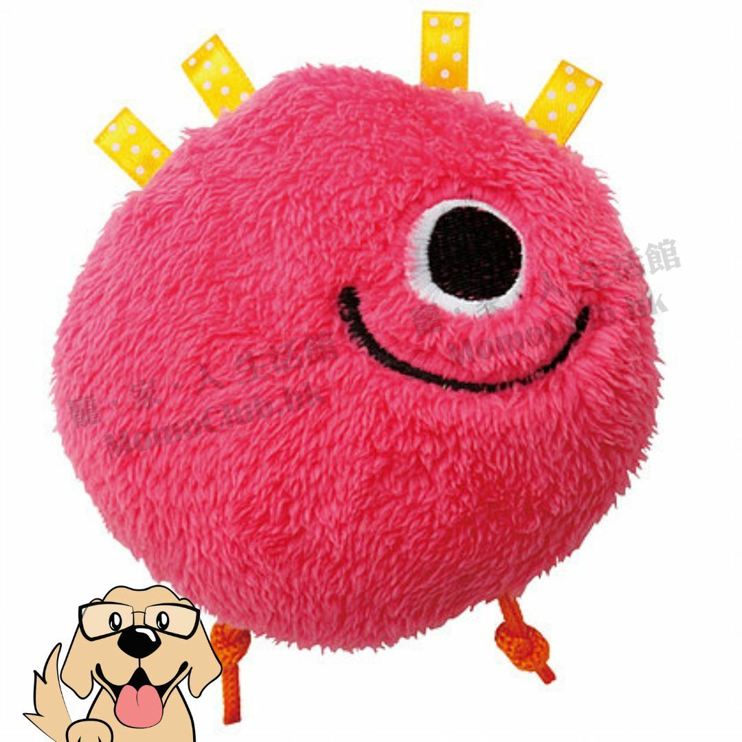 Petio - 磨牙怪獸狗玩具(粉色) [犬用]