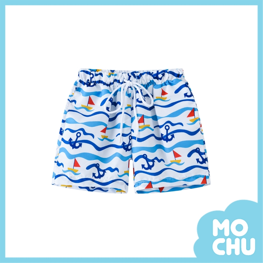 船錨帆船沙灘褲