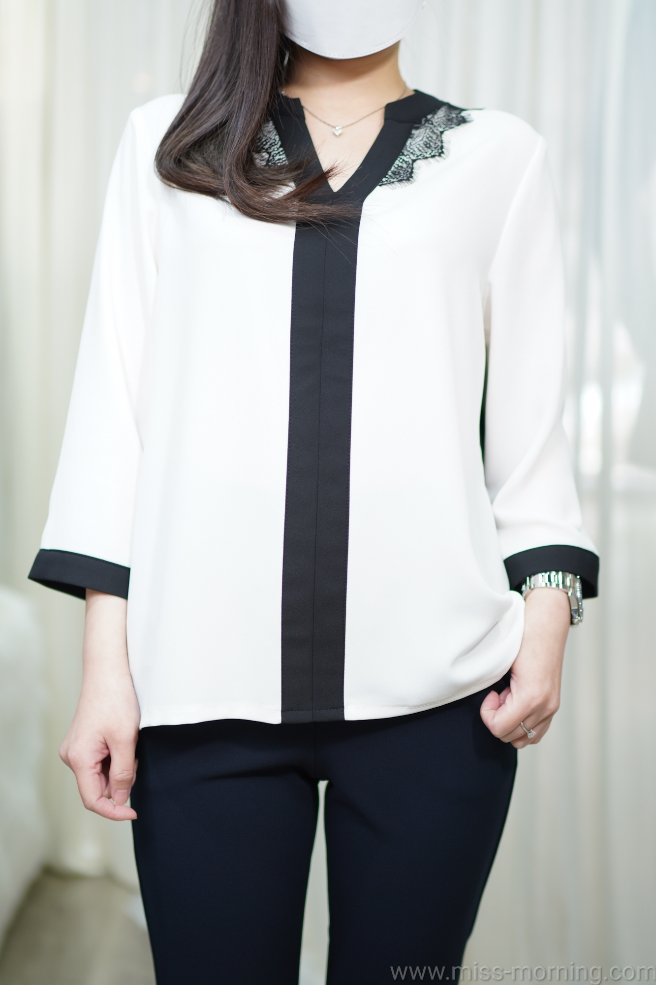 黑白配款上衣(13060)