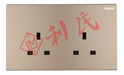 Legrand 羅格朗 Galion 13A孖位插座  (白色/香檳金/深沙銀/玫瑰金/碳素黑/櫻花粉)