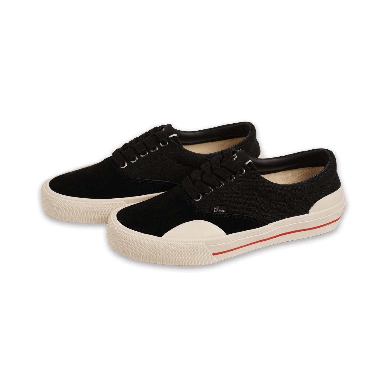 odd CIRKUS SEESAW CVO PRO BLACK SUEDE / 生膠帆布鞋 低筒 殺人鯨黑