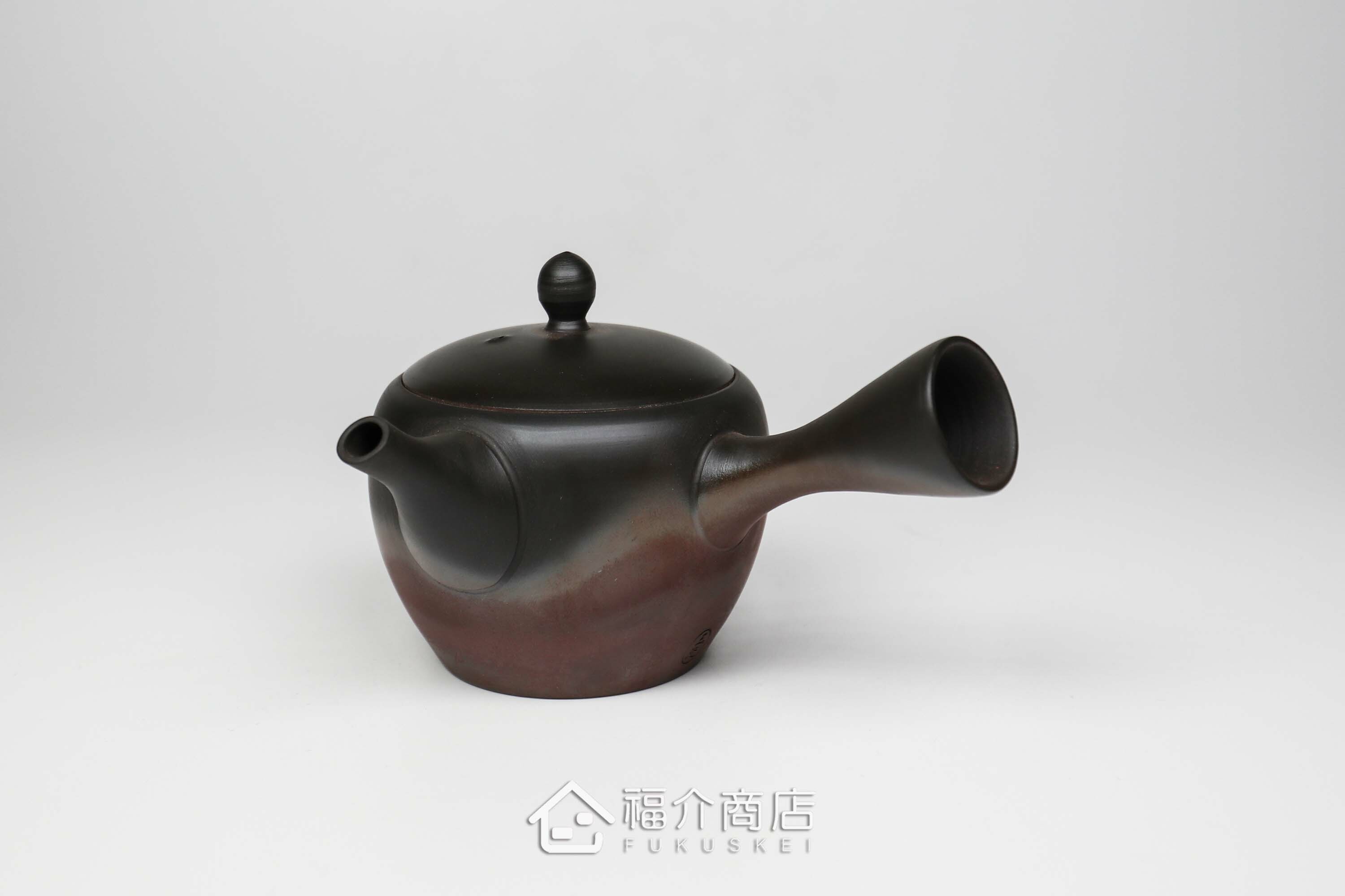 泡茶用的100ml咖啡色陶壺