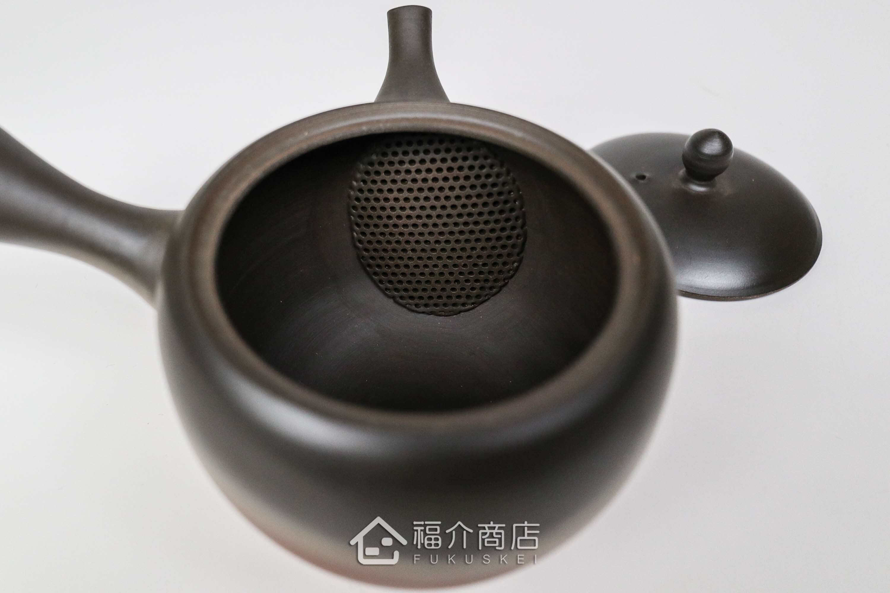 泡茶用的100ml咖啡色陶壺