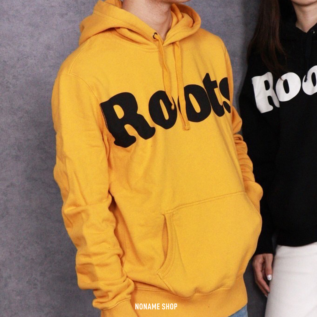 ROOTS Hoody 大LOGO 刷毛 連帽 帽T (男款)