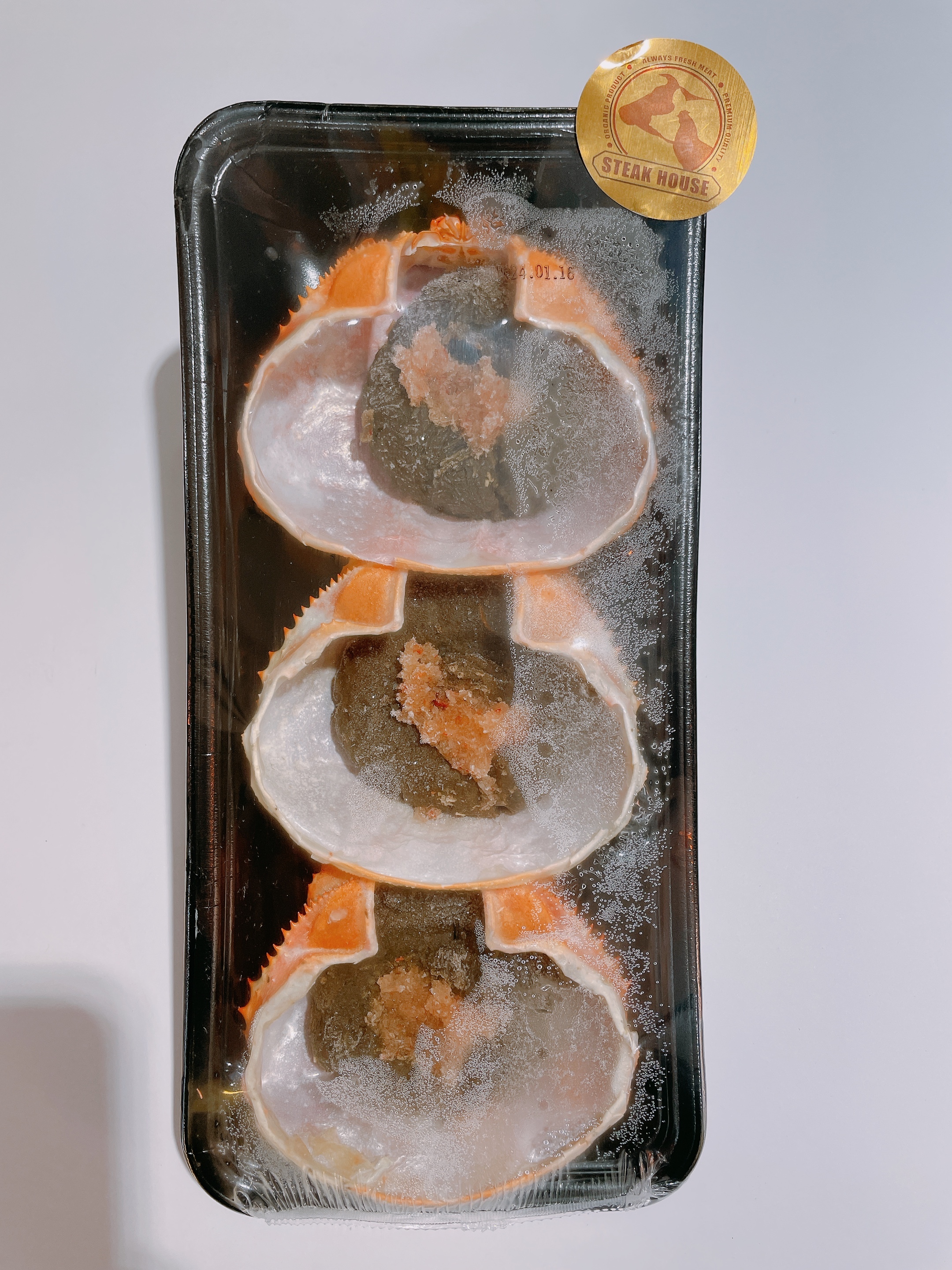 日本味噌釀蟹蓋（甲羅燒）2pcs 60g