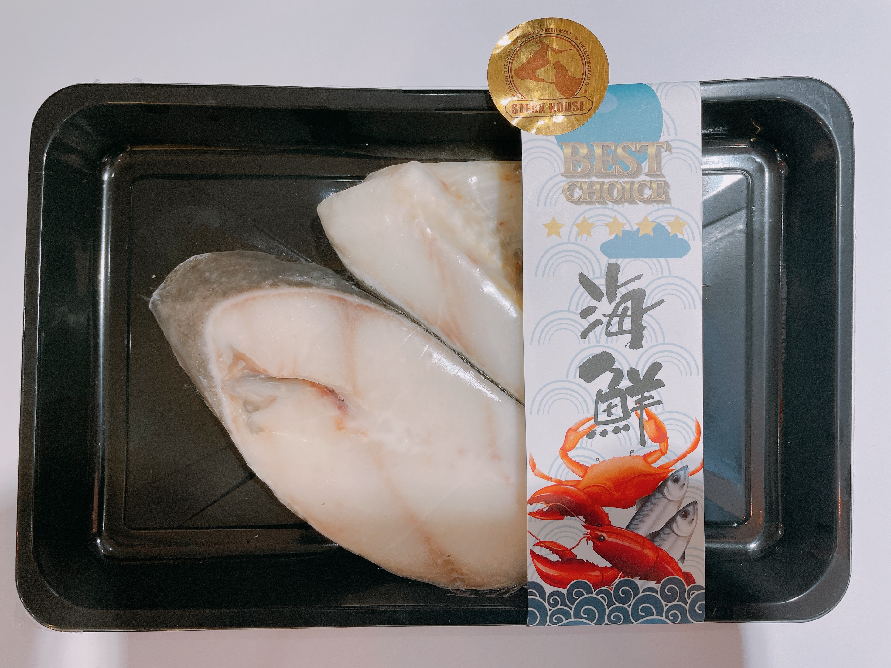 美國銀鱈魚扒 約300g