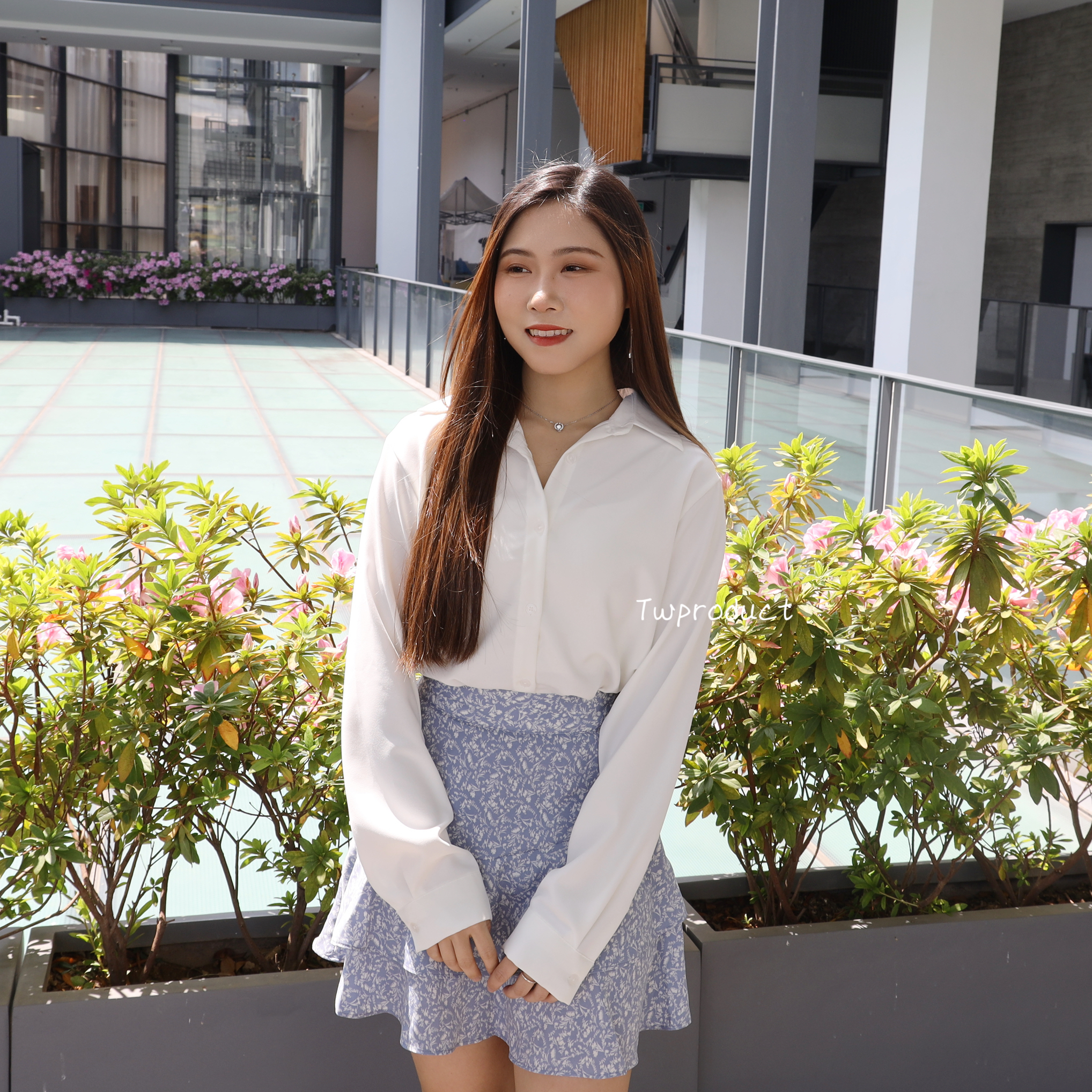 ✨ ||ol55|| 反領純色簡約BASIC恤衫