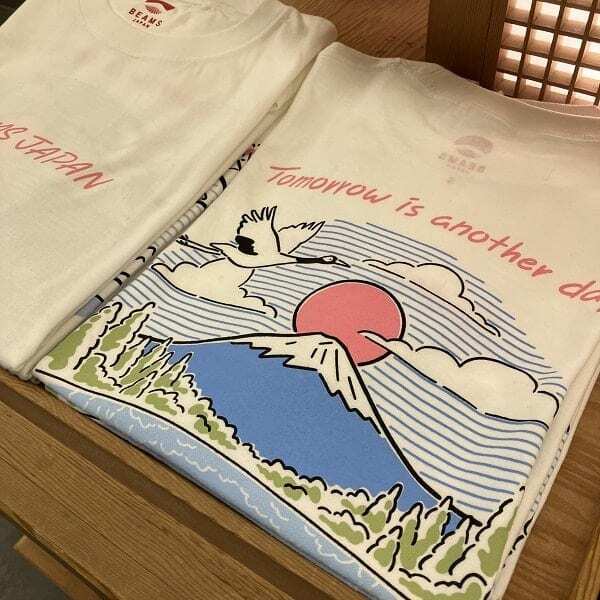 BEAMS JAPAN / 別注 富士山 TシャツTomorrow is another day