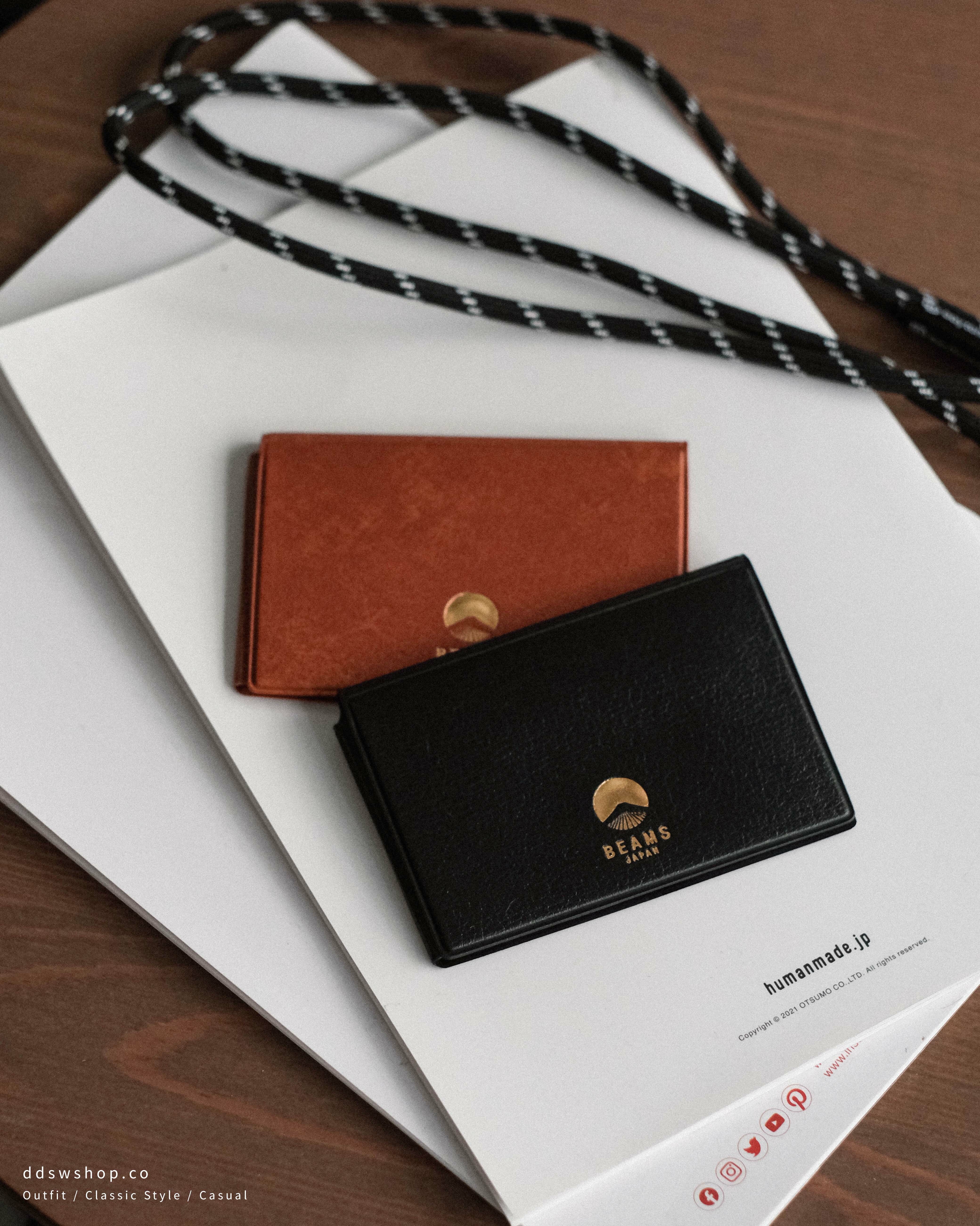 "代購" BEAMS JAPAN x HIGHTIDE 聯名款 日本限定 卡夾 名片夾 燙金 富士山