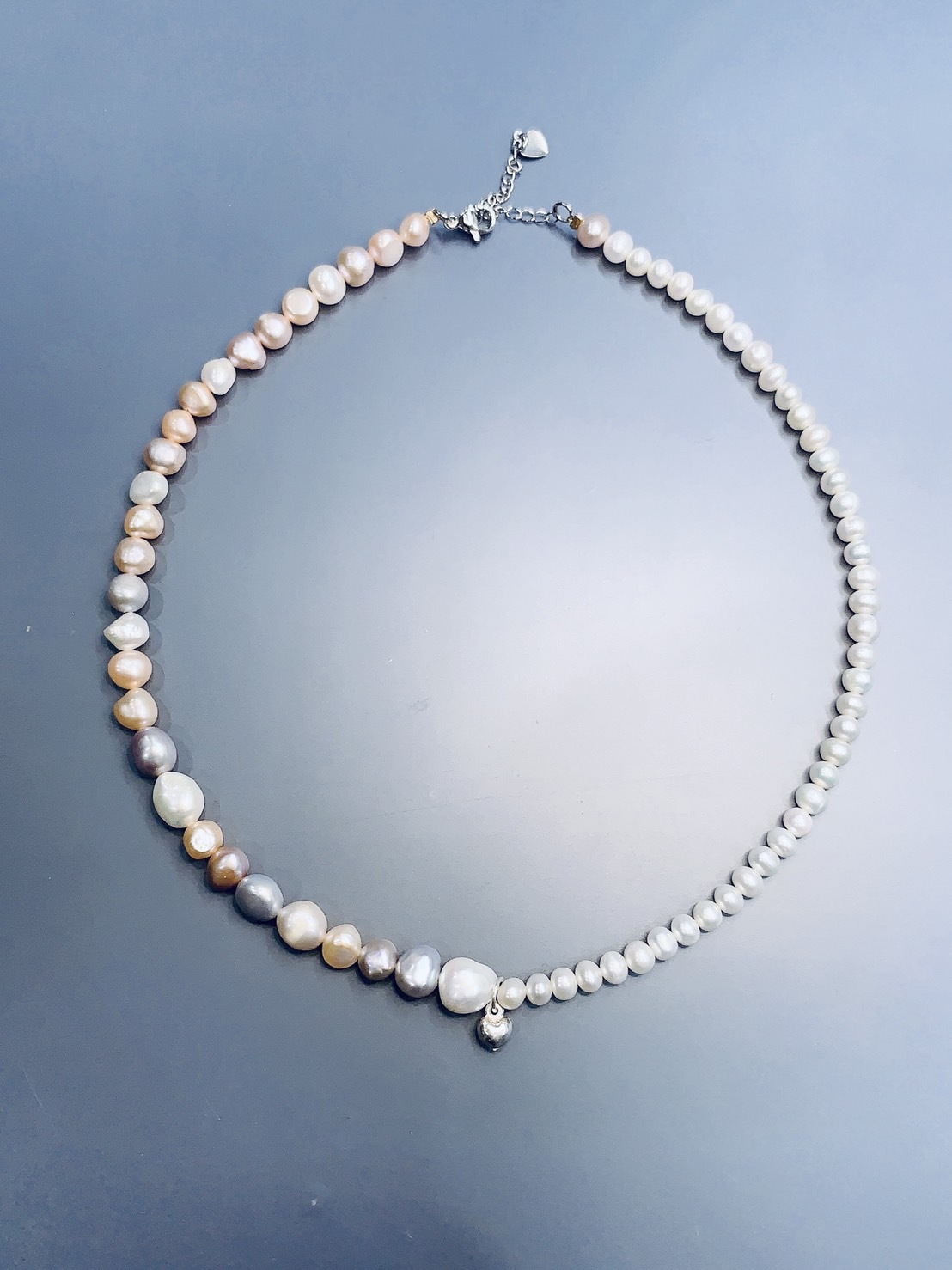 巴洛克隨形珍珠項鍊丨隨性與優雅丨六月誕生石