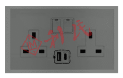 Legrand 羅格朗 Galion 13A 雙位開關插座(帶USB&TYPE-C插頭) (白色/太空金/太空灰/太空黑)