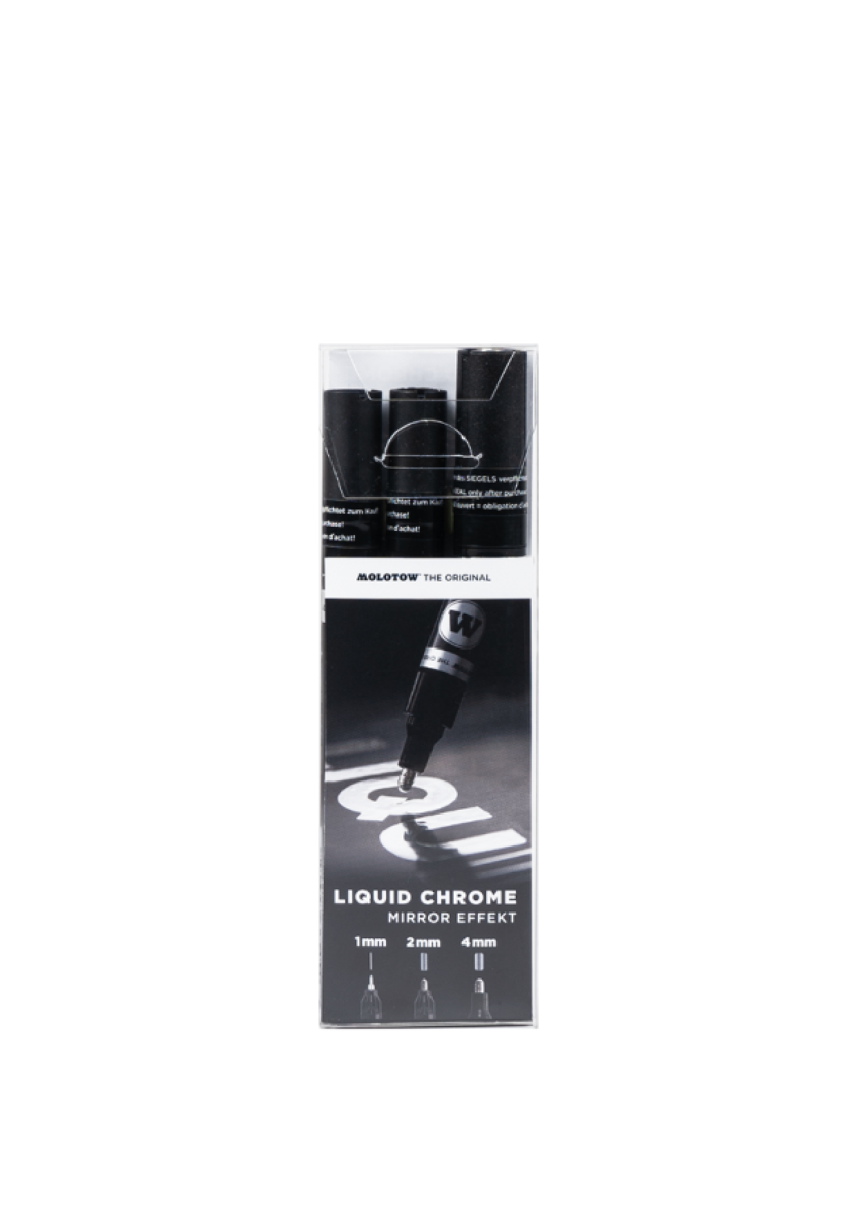 Liquid Chrome Marker 鏡面筆三入套組 3pcs set (1mm,2mm,4mm)