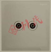 Legrand 羅格朗 Galion TV/FM電視插座  (白色/香檳金/深沙銀/玫瑰金/碳素黑/櫻花粉)