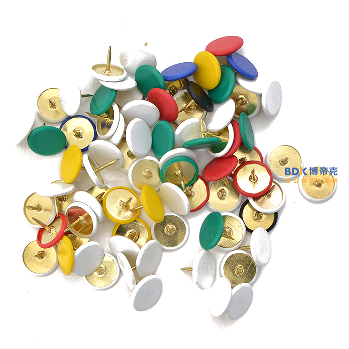 ABEL 力大牌 豪華盒 2號彩色圖釘 NO.1005