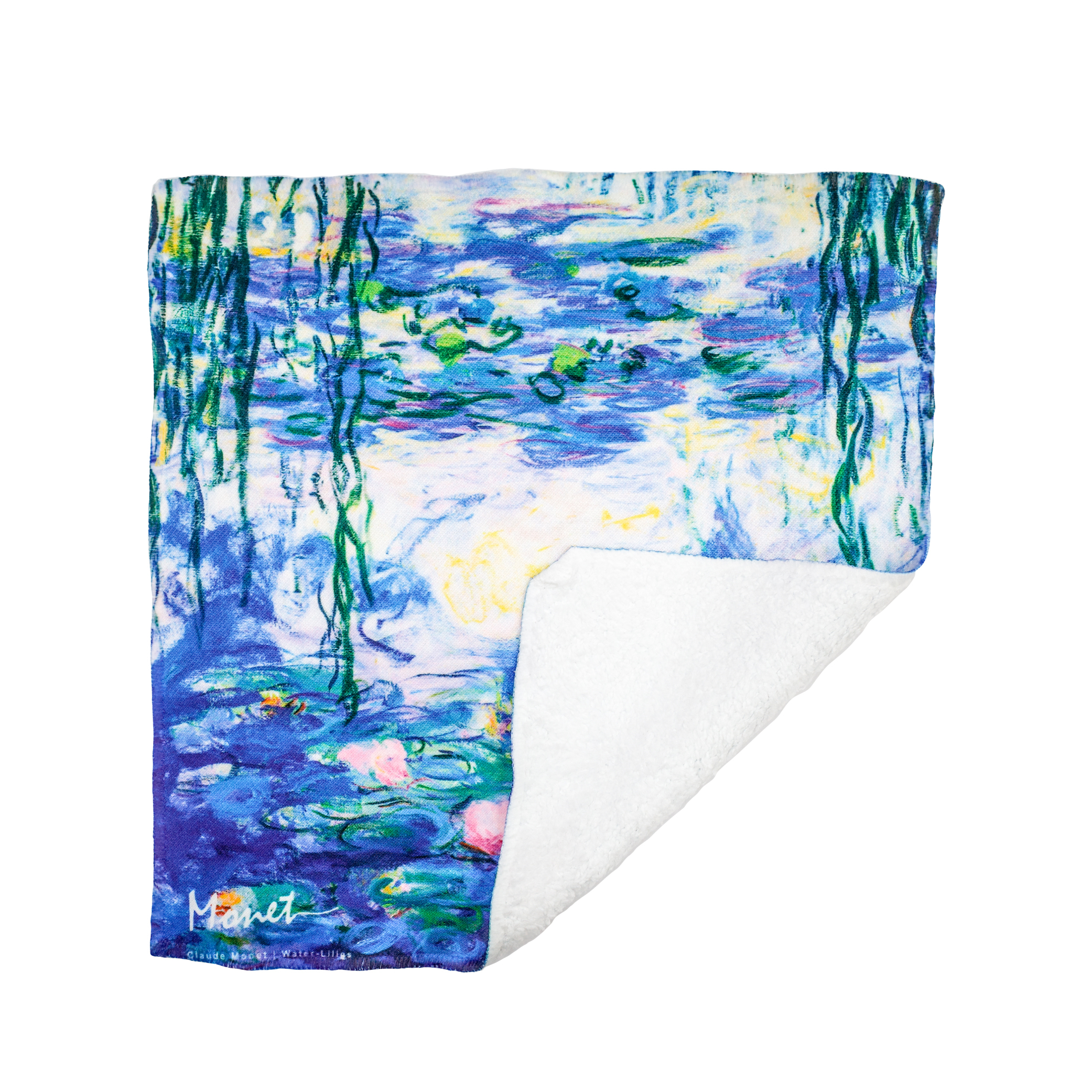 藝術小方巾｜莫內《睡蓮和柳樹》
