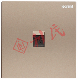 Legrand 羅格朗 Galion 單位cat3電話插座  (白色/香檳金/深沙銀/玫瑰金/碳素黑/櫻花粉)