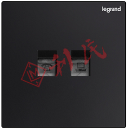 Legrand 羅格朗 Galion RJ11電話插座 + RJ45 CAT5e 類電腦插座 (白色/香檳金/深沙銀/玫瑰金/碳素黑/櫻花粉)